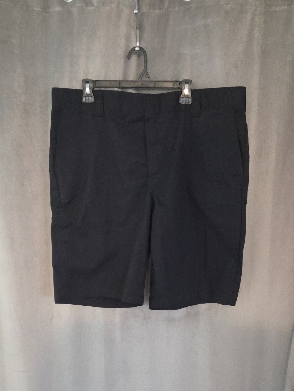 Dickies Size 42 Men's Black Flat Front Work Shorts